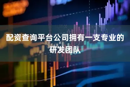 配资查询平台公司拥有一支专业的研发团队